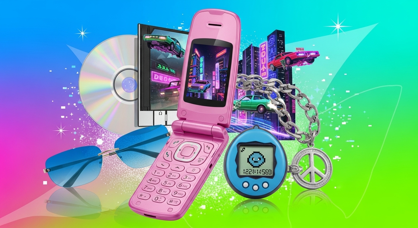 Y3K Aesthetic: Nostalgia Futurisme Era 2000-an yang Kembali Menggebrak